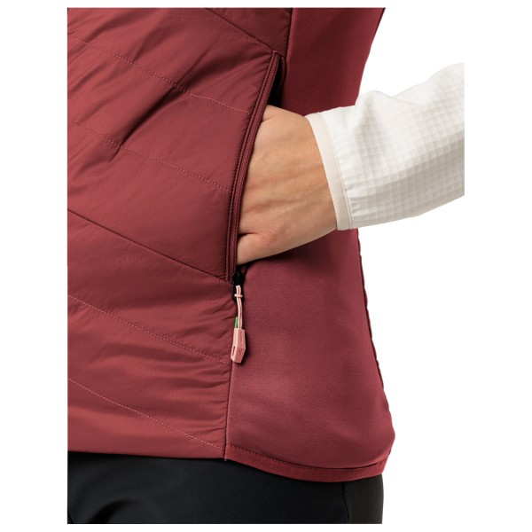 Gilet Femme Sesvenna VAUDE – Isolation PrimaLoft® Silver Eco – Pour Randonnée, Ski, Montagne – Matériaux Recyclés