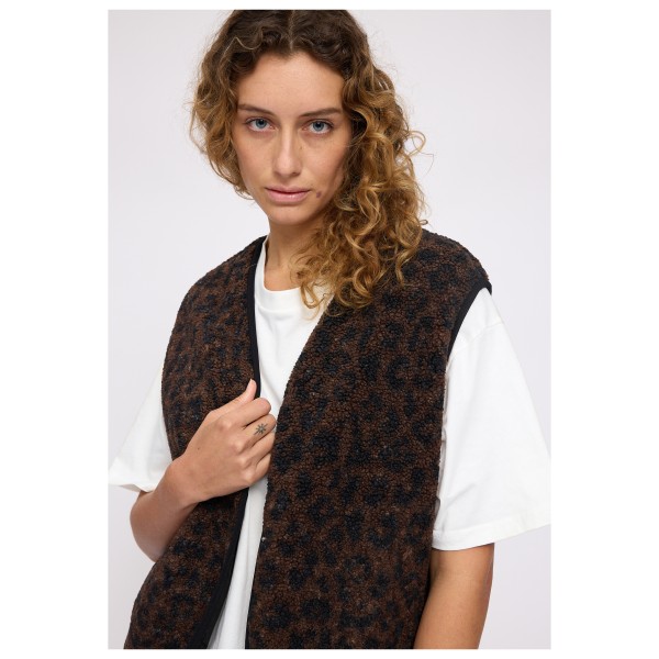 Mazine - Women's Printed Sherpa Vest - Chaleco de forro polar