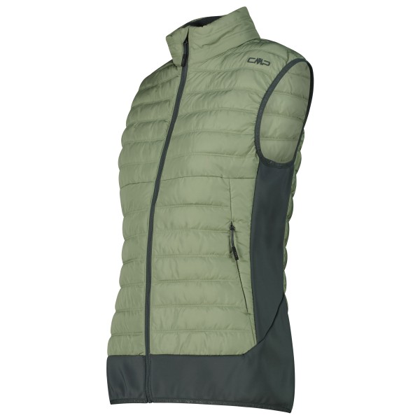 CMP - Women's Vest Hybrid Mini Ripstop 35Z2786 - Chaleco de fibra sintética