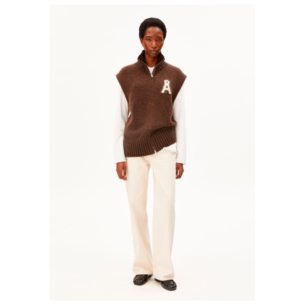 ARMEDANGELS - Women's Iconic Å Bouclé Knit Vest - Chaleco de ocio