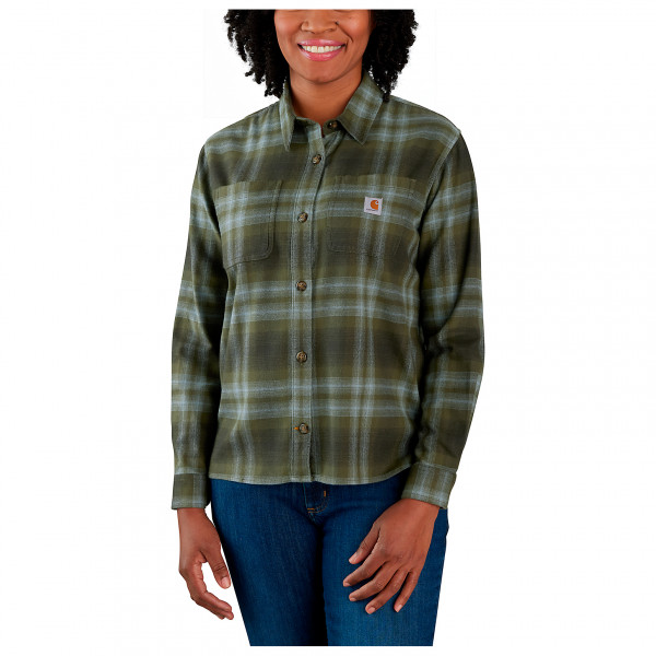 Carhartt - Women's Midweight Flannel L/S Plaid Shirt - Camisa