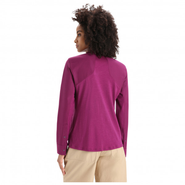 Icebreaker - Women's Hike L/S Top - Camicetta