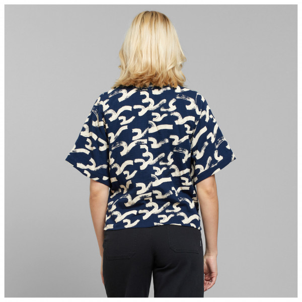 DEDICATED - Women's Blouse Odense Brushed Waves - Camicetta