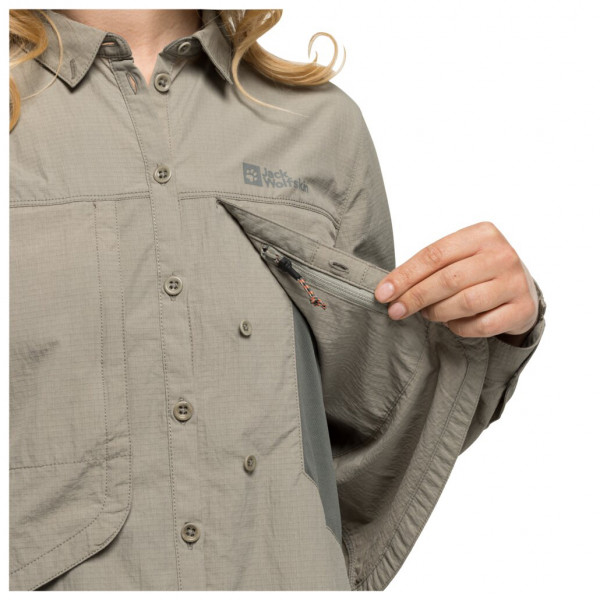 Jack Wolfskin - Women's Diskovera L/S Shirt - Naisten paita