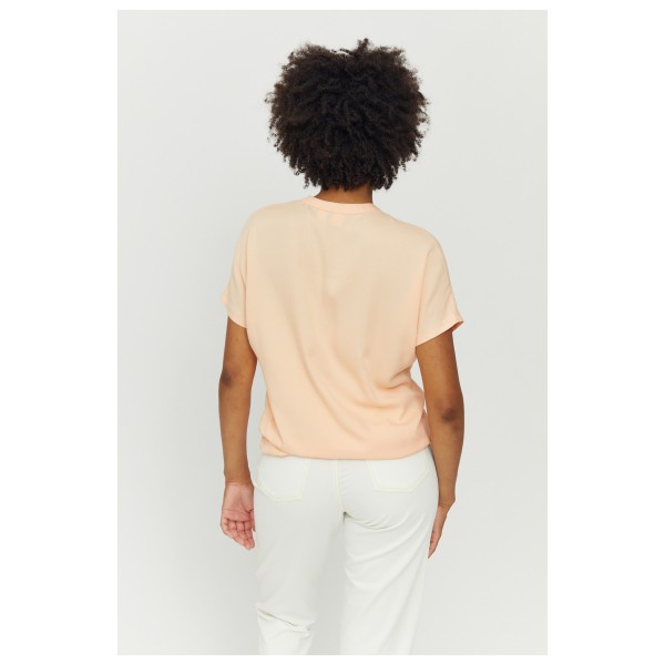 Mazine - Women's V-Neck Viscose Blouse - Blouse