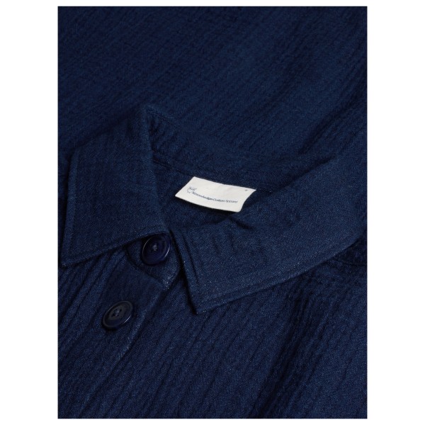 KnowledgeCotton Apparel - Women's Loose Fit Dobby Overshirt - Vrijetijdsjas