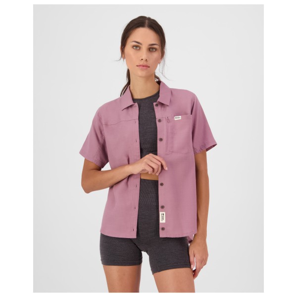 Mons Royale - Women's At Merino Short Sleeve Shirt - Hemd