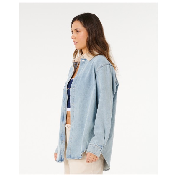 Rip Curl - Women's Surf Side Relaxed Denim Shirt - Skjorta