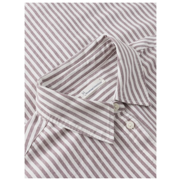 KnowledgeCotton Apparel - Women's Oxford Striped Boyfriend Fit Shirt - Camisa