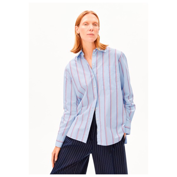 ARMEDANGELS - Women's Stripe Loose Shirt Blouse - Bluse