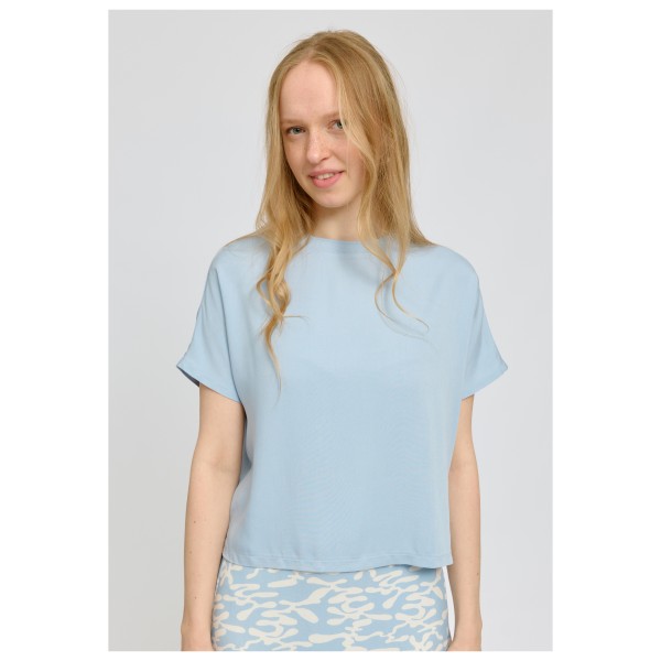 Mazine - Women's Crew Neck Viscose Blouse - Chemisier