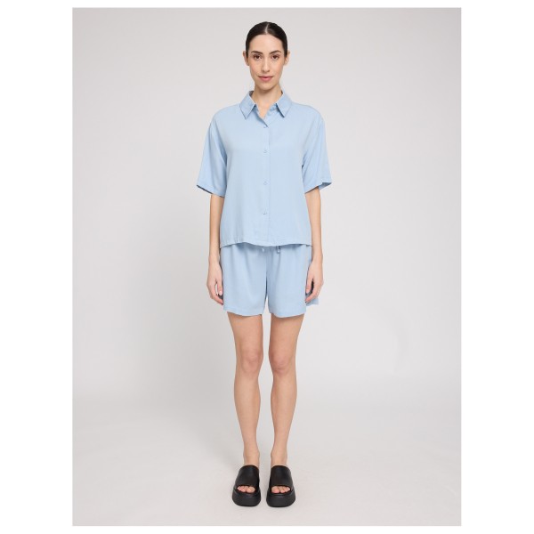 Mazine - Women's Short Sleeve Viscose Shirt - Blusar