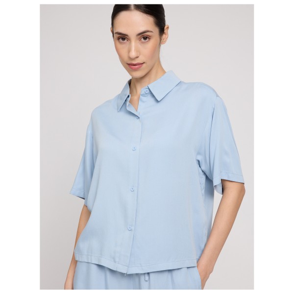 Mazine - Women's Short Sleeve Viscose Shirt - Blusar