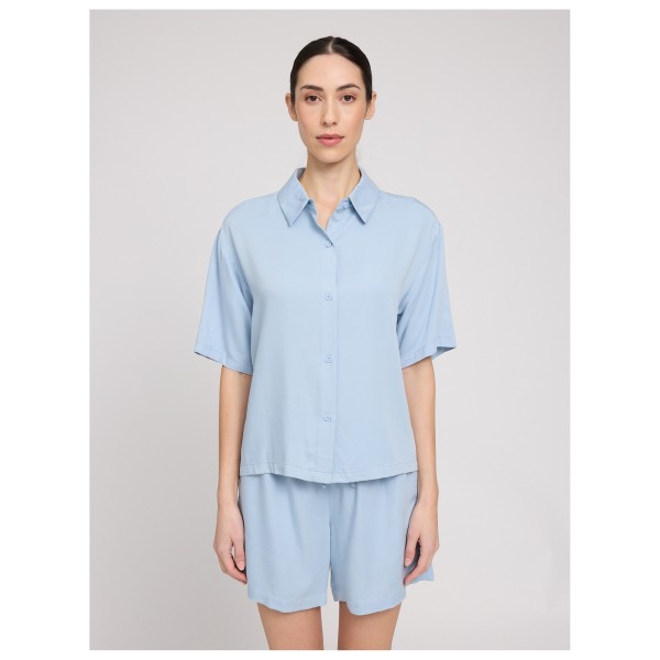 Mazine - Women's Short Sleeve Viscose Shirt - Bluse