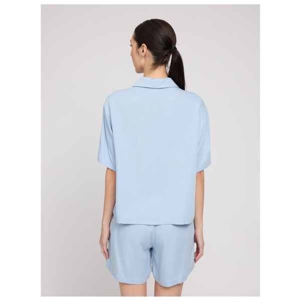 Mazine - Women's Short Sleeve Viscose Shirt - Bluse