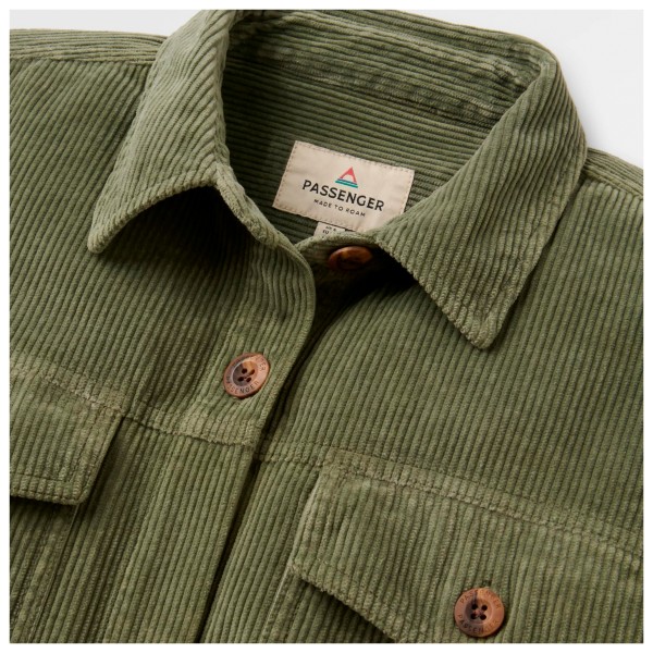 Passenger - Women's Stella Heavyweight Cord L/S Shirt - Overhemd