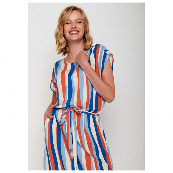 GreenBomb - Women's Dancing Stripes Step Dress - Kjole