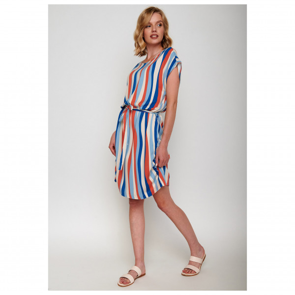 GreenBomb - Women's Dancing Stripes Step Dress - Klänning