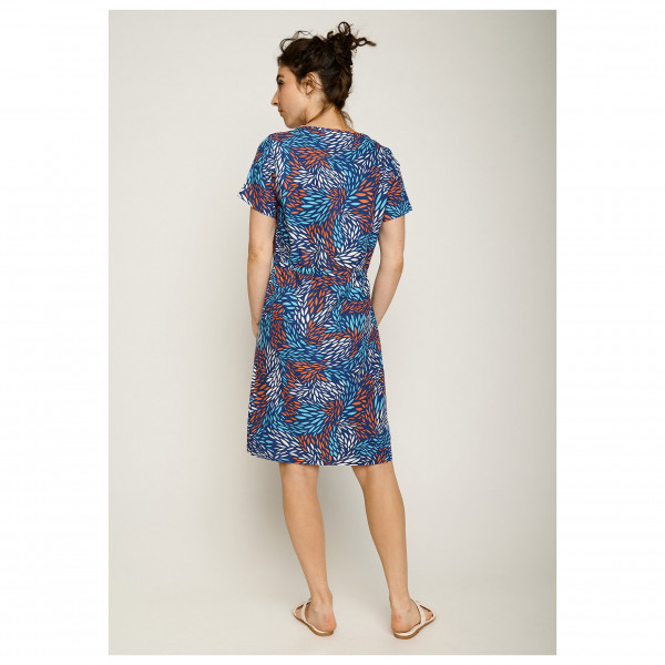 GreenBomb - Women's Sparkling Leaves Hop Dress - Kleid