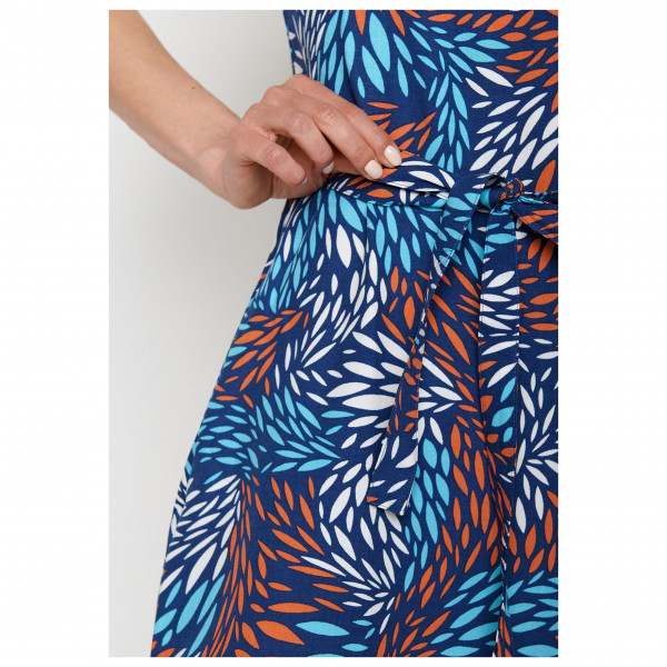 GreenBomb - Women's Sparkling Leaves Step Dress - Jurk