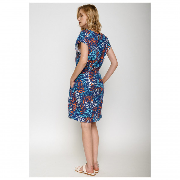 GreenBomb - Women's Sparkling Leaves Step Dress - Kleid