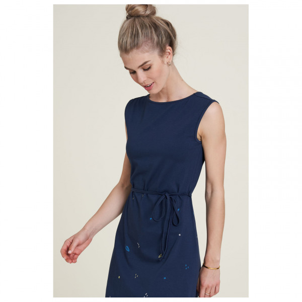 Tranquillo - Women's Jersey-Kleid mit Kordel - Vestido