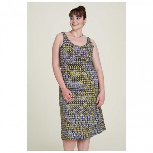 Tranquillo - Women's Jersey-Kleid mit Rückenschnürung - Kjole