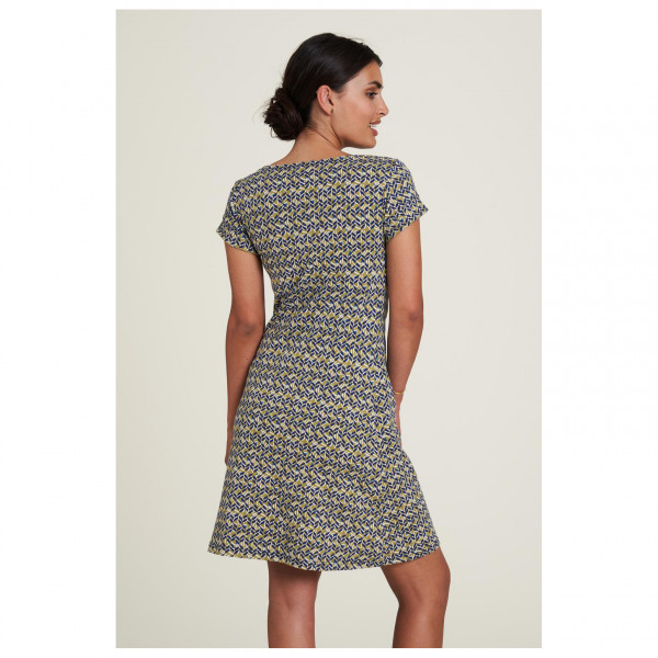 Tranquillo - Women's Jersey-Kleid S/S geraffter Ausschnitt - Vestido