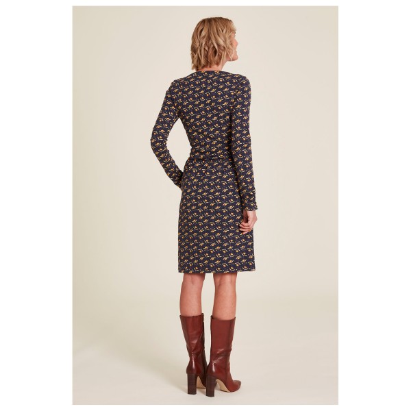 Tranquillo - Women's Tailliertes Jersey-Kleid Crew Neck - Mekko