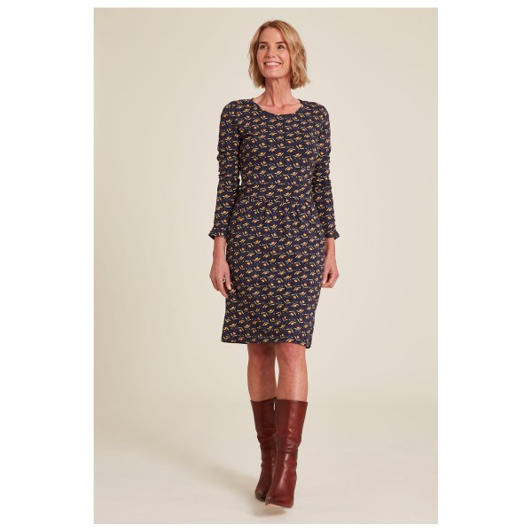 Tranquillo - Women's Tailliertes Jersey-Kleid Crew Neck - Mekko