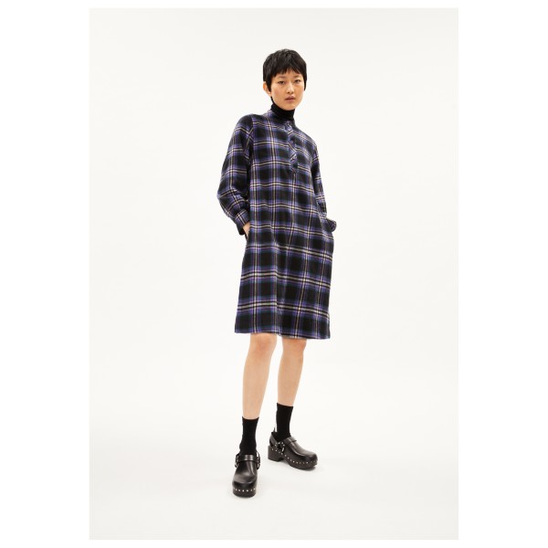 ARMEDANGELS - Women's Charlinaa Check - Kjole