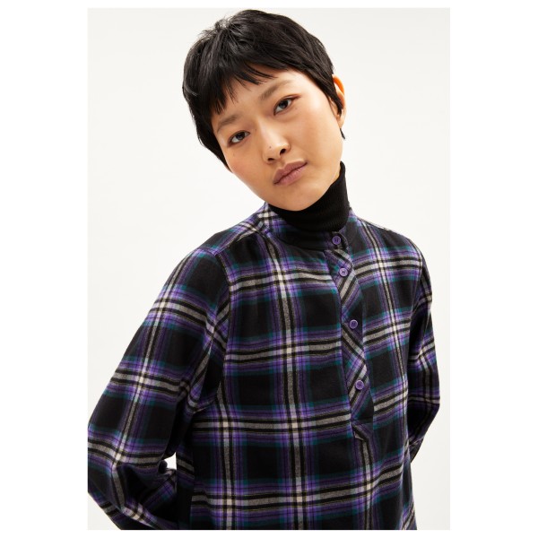 ARMEDANGELS - Women's Charlinaa Check - Kjole