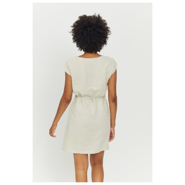 Mazine - Women's Linen Mini Dress - Vestido