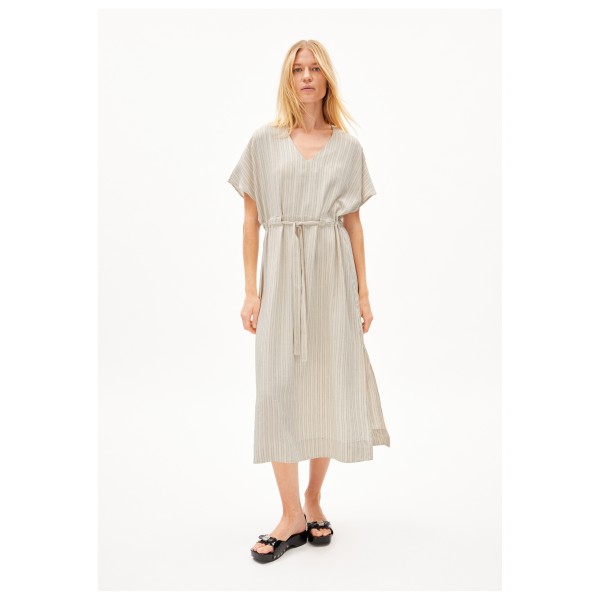 ARMEDANGELS - Women's Maahaliana Lino Stripes - Kjole