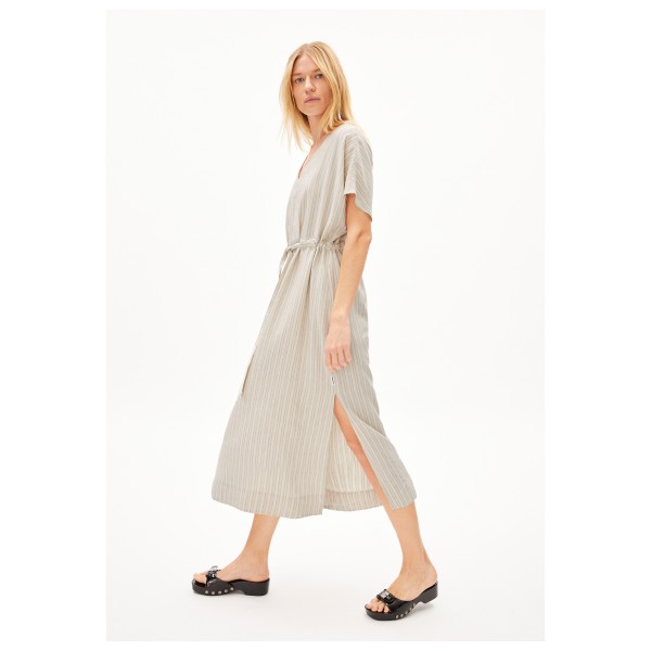 ARMEDANGELS - Women's Maahaliana Lino Stripes - Kjole