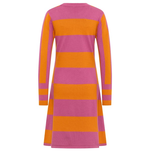 Tranquillo - Women's Strick-Kleid im Block-Design - Dress