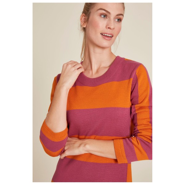 Tranquillo - Women's Strick-Kleid im Block-Design - Dress