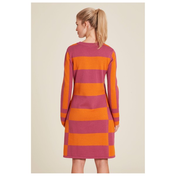 Tranquillo - Women's Strick-Kleid im Block-Design - Klänning