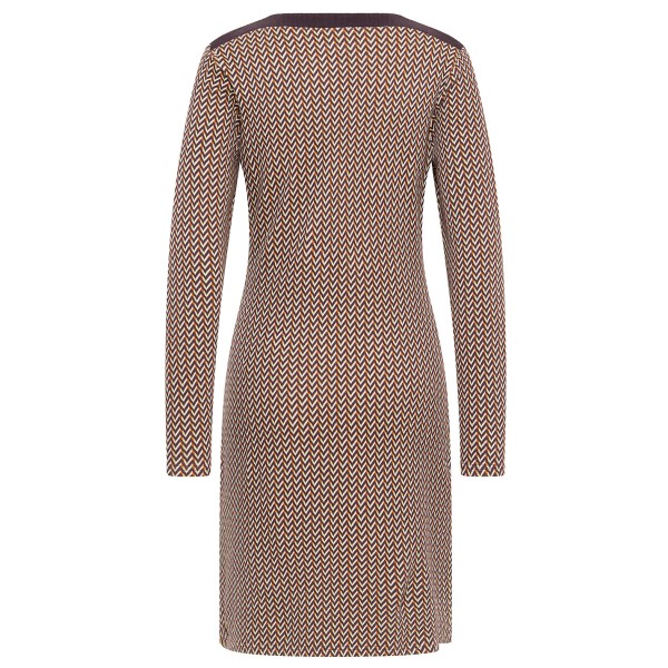 Tranquillo - Women's Strick-Kleid im Retro-Look - Jurk