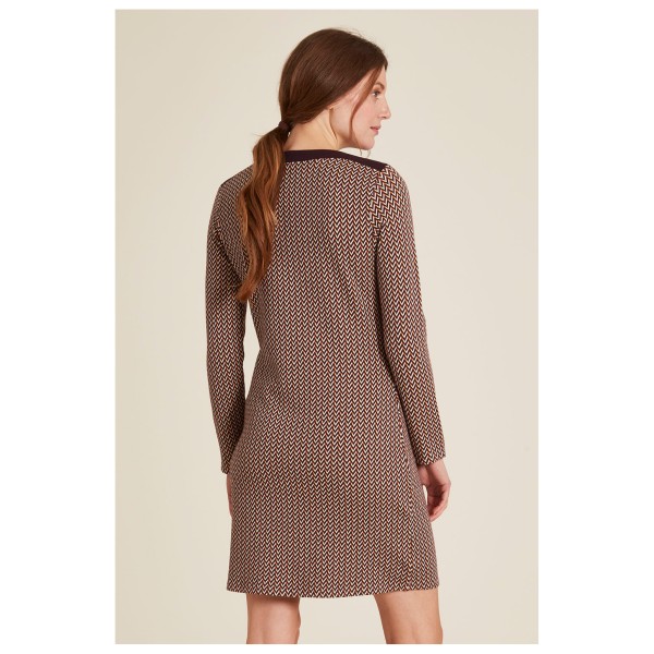 Tranquillo - Women's Strick-Kleid im Retro-Look - Jurk