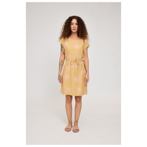 Mazine - Women's Printed Sleeveless Dress - Jurk