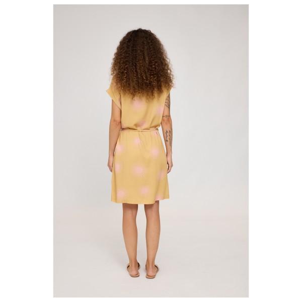 Mazine - Women's Printed Sleeveless Dress - Jurk