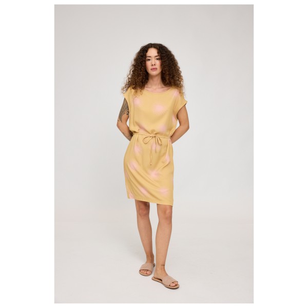 Mazine - Women's Printed Sleeveless Dress - Jurk