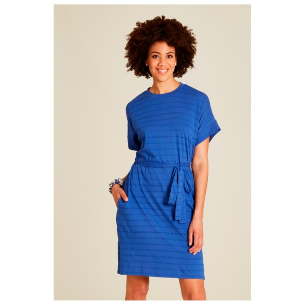 Tranquillo - Women's Mini Dress in Openwork Jersey - Mekko