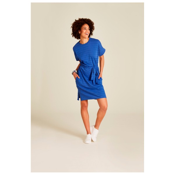 Tranquillo - Women's Mini Dress in Openwork Jersey - Mekko