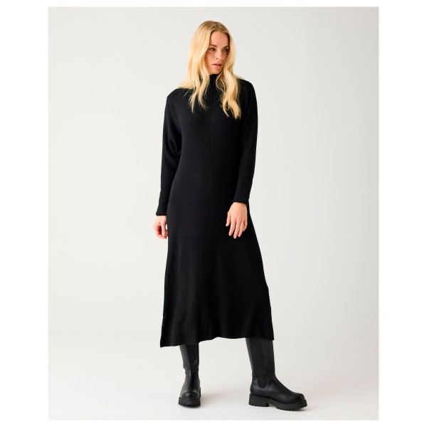 KnowledgeCotton Apparel - Women's 2x2 Rib Merino Dress - Kjole