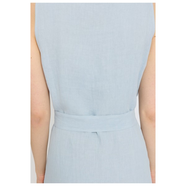 Mazine - Women's Sleeveless Linen Maxi Dress - Dress