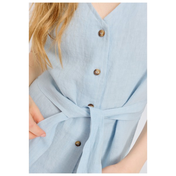 Mazine - Women's Sleeveless Linen Maxi Dress - Vestido