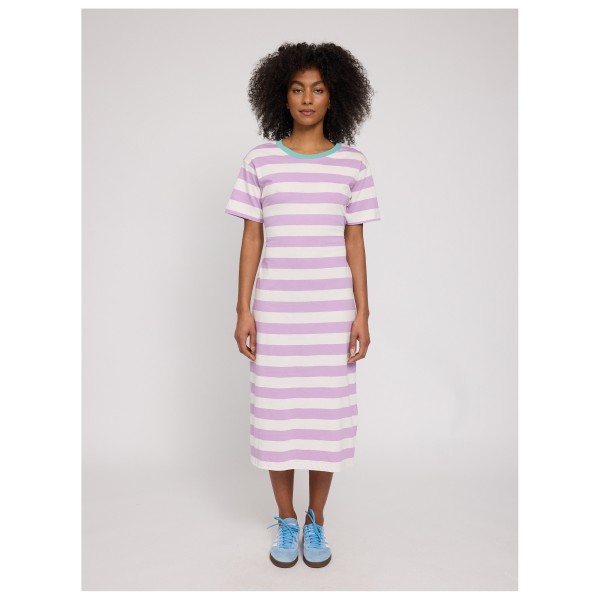 Mazine - Women's Bold Striped Jersey Dress - Kleid