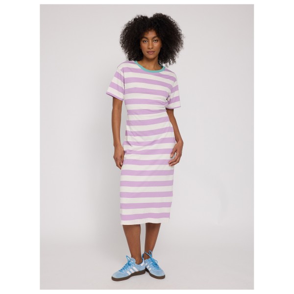 Mazine - Women's Bold Striped Jersey Dress - Kleid